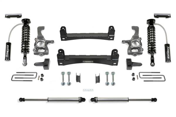 Fabtech - Fabtech Performance Lift System w/Shocks 4 in.  -  K2259DL - Image 1