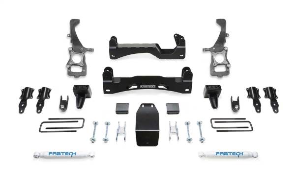 Fabtech - Fabtech Basic Lift System w/Shocks 6 in.  -  K2371 - Image 1