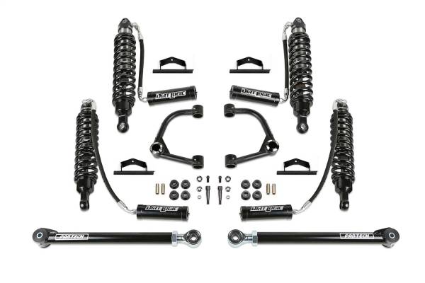 Fabtech - Fabtech Uniball UCA Lift System w/Shocks 4 in.  -  K2385DL - Image 1