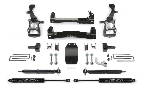 Fabtech - Fabtech Basic Lift System w/Shocks 4 in.  -  K2386M - Image 1