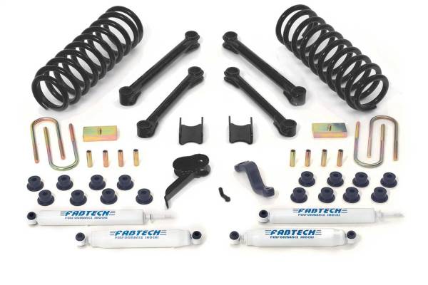 Fabtech - Fabtech Performance Lift System w/Shocks 4.5 in.  -  K3037 - Image 1