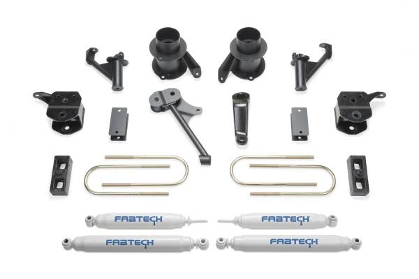 Fabtech - Fabtech Basic Lift System w/Shocks 5 in.  -  K3058 - Image 1