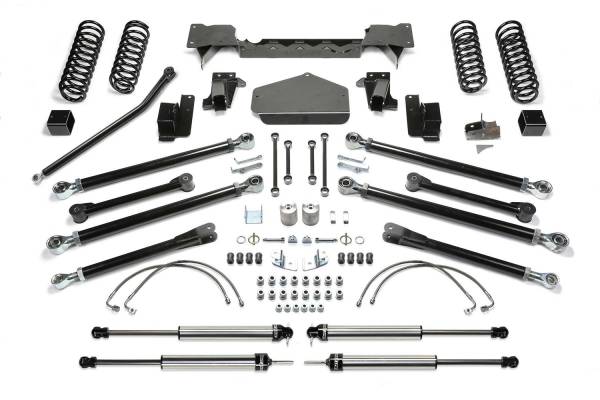 Fabtech - Fabtech Crawler Lift System w/DLSS Shocks 3 in. Lift w/Dirt Logic 2.25 Non Resi Shocks  -  K4057DL - Image 1