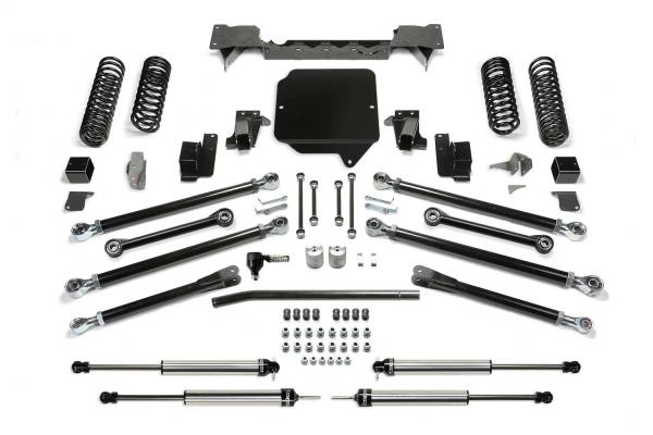 Fabtech - Fabtech Crawler Lift System w/DLSS Shocks 5 In. Lift w/Dirt Logic Resi Shocks  -  K4144DL - Image 1