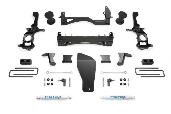 Fabtech - Fabtech Basic Lift System w/Shocks 6 in.  -  K6005 - Image 1