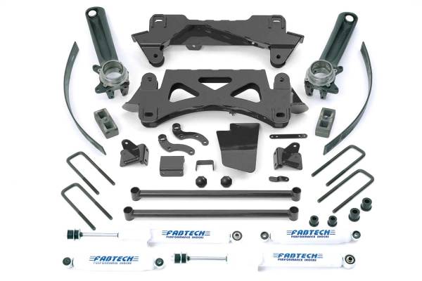 Fabtech - Fabtech Performance Lift System w/Shocks 6 in.  -  K7002 - Image 1