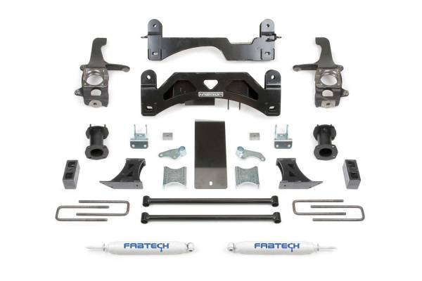 Fabtech - Fabtech Basic Lift System w/Shocks 6 in.  -  K7009 - Image 1