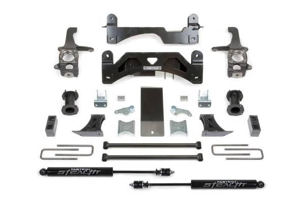 Fabtech - Fabtech Basic Lift System w/Shocks 6 in.  -  K7009M - Image 1