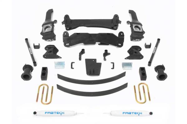 Fabtech - Fabtech Basic Lift System w/Shocks 6 in.  -  K7019 - Image 1