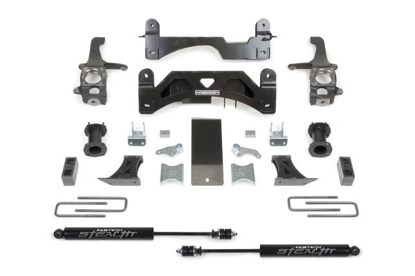 Fabtech - Fabtech Coil Spacer System 6 In. Lift Incl. Rear Stealth Shocks  -  K7054M - Image 1