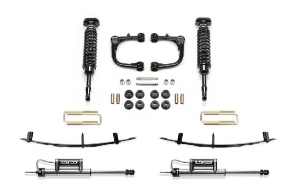 Fabtech - Fabtech Uniball UCA Lift System w/Shocks 3 in.  -  K7062DL - Image 1