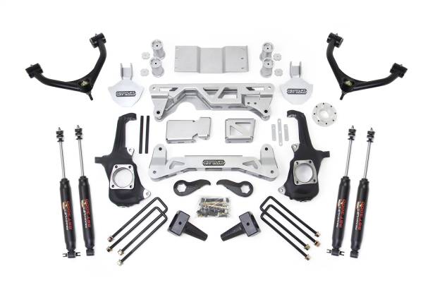 ReadyLift - ReadyLift Big Lift Kit w/Shocks 7-8 in. Lift w/SST3000 Shocks Tube A Arms/Keys  -  44-3070 - Image 1