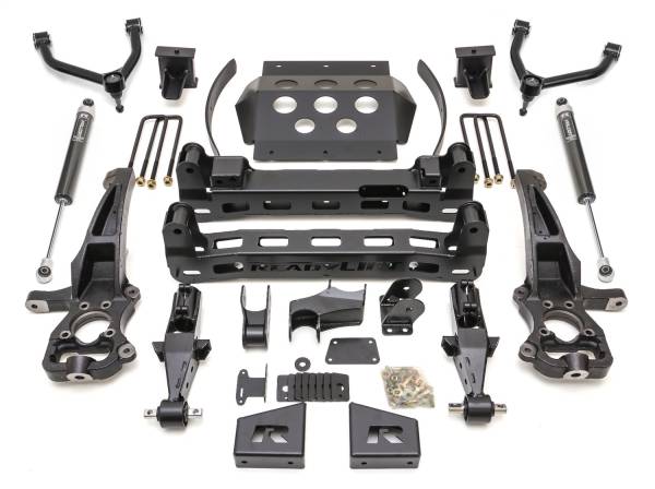 ReadyLift - ReadyLift Big Lift Kit w/Shocks 8 in. Lift w/Upper Control Arms Rear Falcon 1.1 Monotube Shocks  -  44-39800 - Image 1