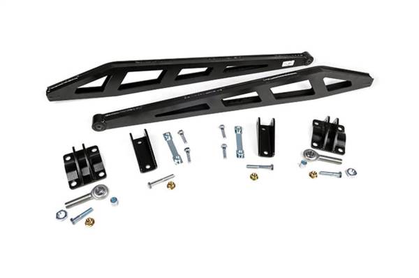Rough Country - Rough Country Traction Bar Kit For 0-7.5 in. Lift Incl. Traction Bars Axle Brackets Frame Brackets Hardware  -  1069 - Image 1