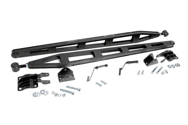Rough Country - Rough Country Traction Bar Kit For 5-6 in. Lift Incl. Traction Bars Axle Brackets Frame Brackets Hardware  -  1070A - Image 1
