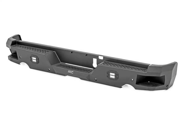 Rough Country - Rough Country Heavy Duty Rear LED Bumper Black Light Mount  -  10755 - Image 1