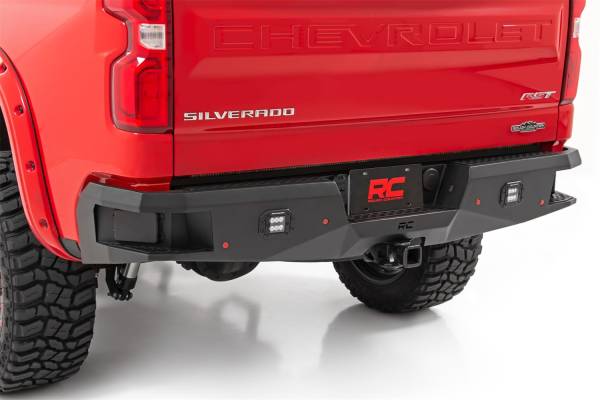 Rough Country - Rough Country Heavy Duty Rear LED Bumper Black Light Mount  -  10758 - Image 1