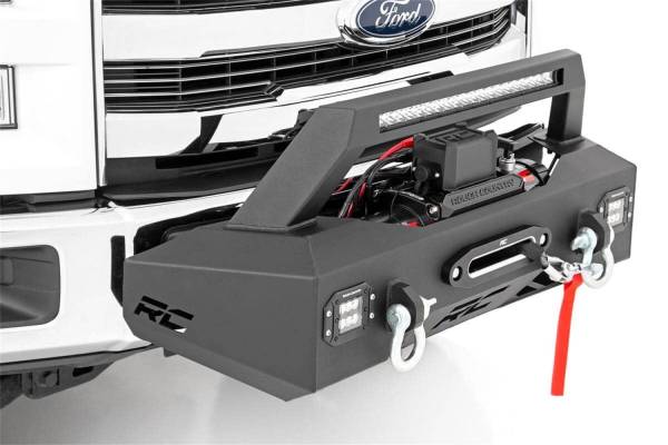 Rough Country - Rough Country Exo Winch Mount System Front Bumper  -  10762 - Image 1