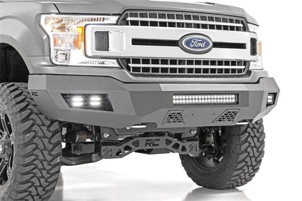 Rough Country - Rough Country LED Front Bumper Black Light Mount  -  10776A - Image 1