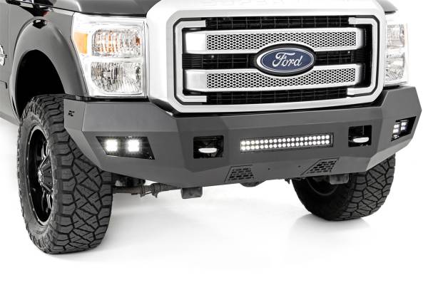 Rough Country - Rough Country LED Front Bumper Black Light Mount  -  10783 - Image 1