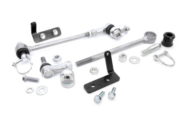 Rough Country - Rough Country Sway Bar Quick Disconnect Front For 3 in. Lift  -  1105 - Image 1