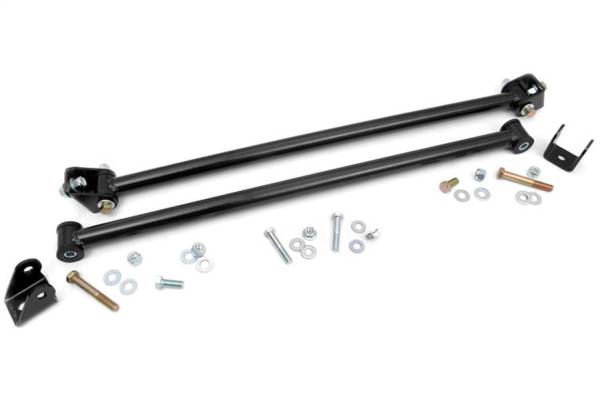 Rough Country - Rough Country Kicker Bar Kit For 5-7.5 in. Lift Incl. Mounting Brackets Hardware  -  1262 - Image 1