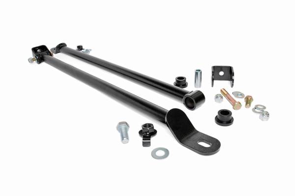 Rough Country - Rough Country Kicker Bar Kit For 4-6 in. Lift Incl. Mounting Brackets Hardware  -  1557BOX6 - Image 1