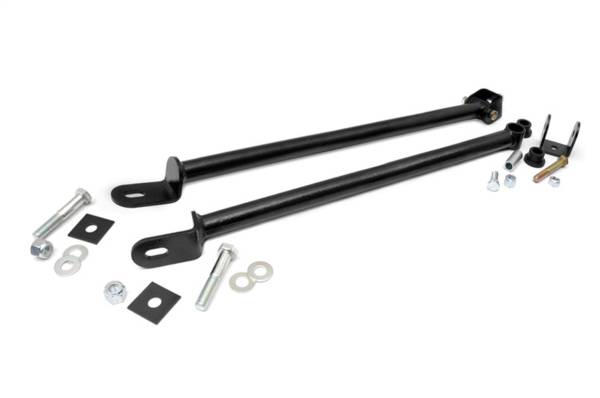 Rough Country - Rough Country Kicker Bar Kit For 4-6 in. Lift Incl. Mounting Brackets Hardware  -  1576BOX6 - Image 1
