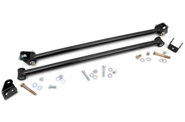 Rough Country - Rough Country Kicker Bar Kit For 4-6 in. Lift Incl. Mounting Brackets Hardware  -  1598BOX6 - Image 1