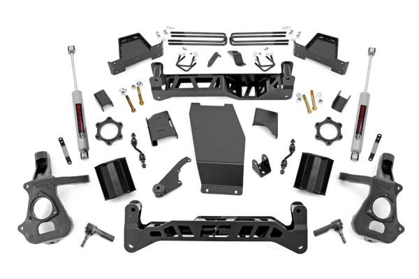 Rough Country - Rough Country Suspension Lift Kit 7 in. Lift Incl. Knuckles  -  17431 - Image 1