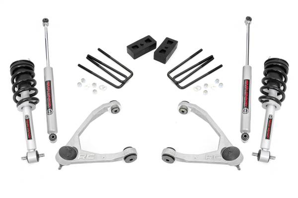 Rough Country - Rough Country Suspension Lift Kit w/Shocks 3.5 in. Lift  -  198.23 - Image 1