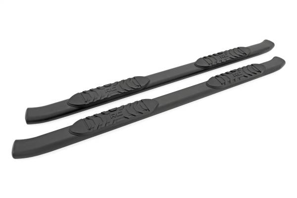 Rough Country - Rough Country Oval Nerf Step Bar Black  -  21010 - Image 1