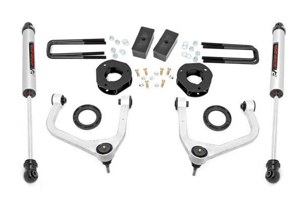 Rough Country - Rough Country Suspension Lift Kit w/Shocks 3.5 in. Lift Incl. Forged Upper Control Arms Rear N30 Shocks  -  22670 - Image 1