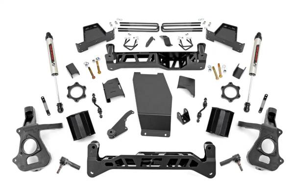 Rough Country - Rough Country Suspension Lift Kit 7 in. w/V2 Shocks  -  22870 - Image 1