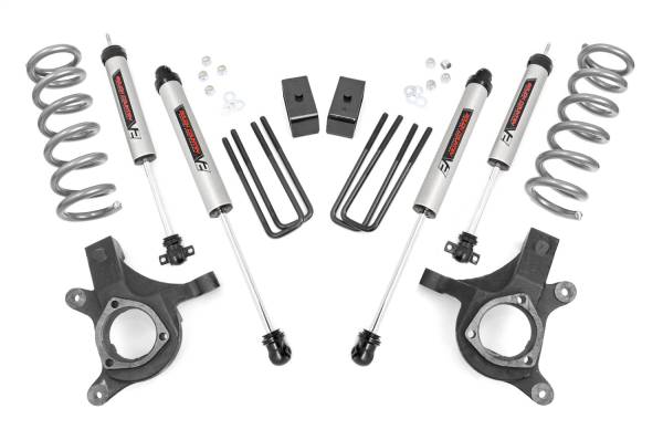 Rough Country - Rough Country Suspension Lift Kit w/Shocks 4.5 in. Lift w/V2 Shocks  -  23970 - Image 1