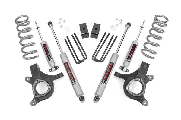 Rough Country - Rough Country Suspension Lift Kit w/Shocks 4.5 in. Lift  -  239N2 - Image 1