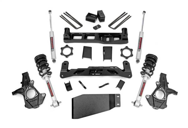 Rough Country - Rough Country Suspension Lift Kit w/Shocks 5 in. Lift Incl. Lidted Struts Rear N3 Shocks  -  26231 - Image 1