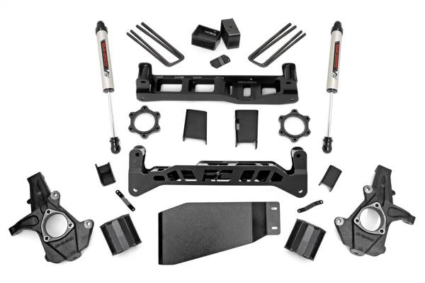 Rough Country - Rough Country Suspension Lift Kit 5 in. Upper Strut Spacers  -  26270 - Image 1