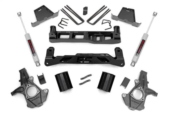 Rough Country - Rough Country Suspension Lift Kit 7.5 in. High Clearance Cross Member  -  26330 - Image 1