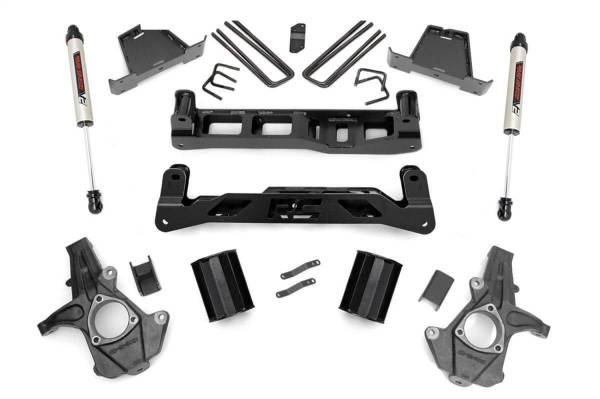 Rough Country - Rough Country Suspension Lift Kit 7.5 in. w/V2 Shocks  -  26370 - Image 1