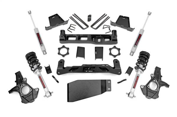 Rough Country - Rough Country Suspension Lift Kit 7.5 in. Lifted Struts  -  26431 - Image 1