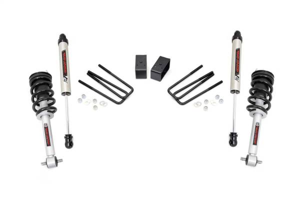 Rough Country - Rough Country Suspension Lift Kit w/Shocks 3.5 in. Lift Incl. Lifted Struts Rear V2 Monotube Shocks  -  26871 - Image 1