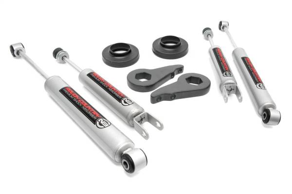 Rough Country - Rough Country Leveling Lift Kit w/Shock 2 in. Lift  -  27030 - Image 1