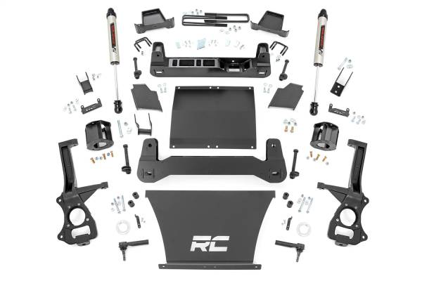 Rough Country - Rough Country Suspension Lift Kit w/Shocks 4 in. Lift Incl. Strut Spacers Rear V2 Monotube Shocks Trailboss/AT4  -  27570 - Image 1