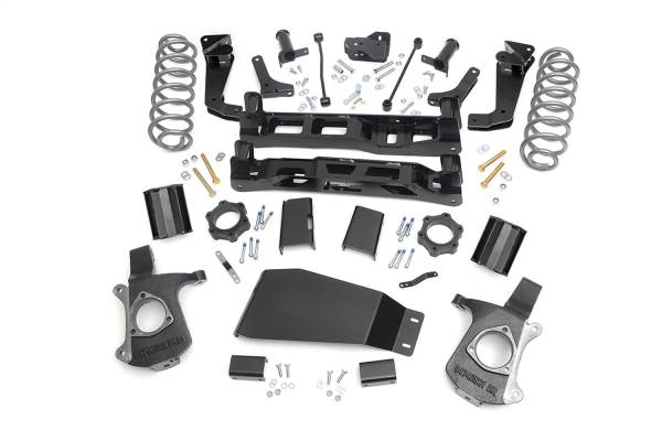 Rough Country - Rough Country Suspension Lift Kit 7.5 in. Lifted Knuckles Strut Spacers Front/Rear Crossmember  -  28600 - Image 1