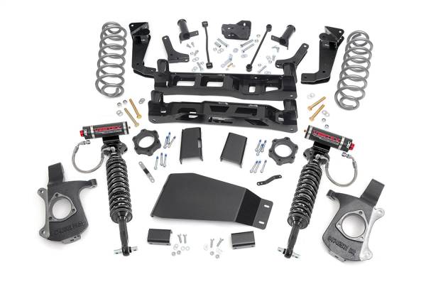 Rough Country - Rough Country Suspension Lift Kit 7.5 in. w/Vertex Coilovers Lifted Knuckles Strut Spacers Front/Rear Crossmember  -  28650 - Image 1