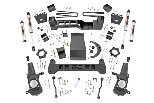 Rough Country - Rough Country Suspension Lift Kit w/Shocks 6 in. Lift V2 Shocks  -  29770 - Image 1