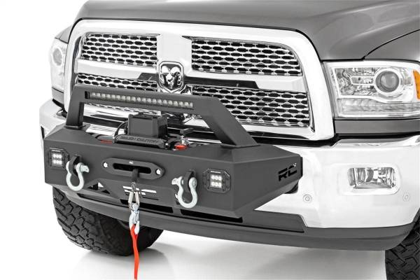 Rough Country - Rough Country Exo Winch Mount System Front Bumper  -  31007 - Image 1