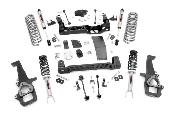 Rough Country - Rough Country Suspension Lift Kit w/Shocks 6 in. Lift Incl. Lifted Struts Rear V2 Monotube Shocks  -  33271 - Image 1