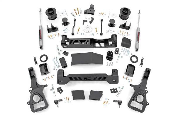 Rough Country - Rough Country Suspension Lift Kit 6 in. Lift Incl. Strut Spacers Rear N3 Shocks w/22 in. Factory Wheels  -  33930A - Image 1